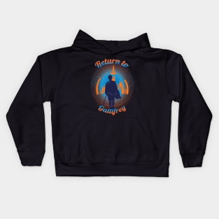 RETURN TO GALLIFREY Kids Hoodie